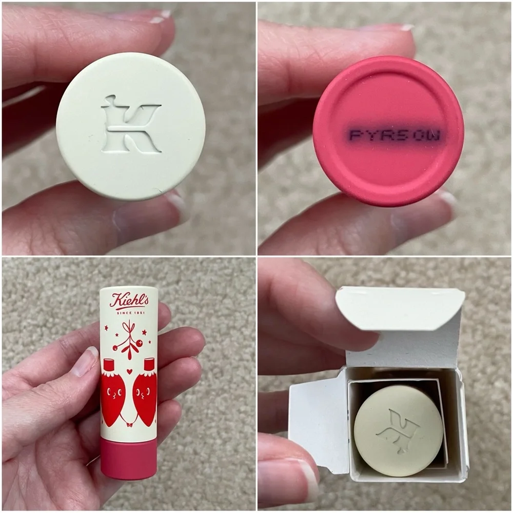 Kiehl's Butterstick Lip Treatment Simply Rose: Limited Edition Holiday Packaging